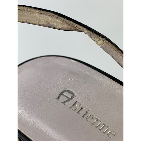 Etienne Aigner Leather Strappy Nina Heels size 6 - Picture 6 of 10